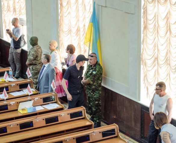 В Одессе «ветераны АТО» захватили облсовет (+ВИДЕО, ФОТО) | Русская весна