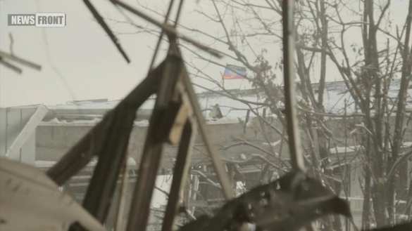 Репортаж из старого терминала аэропорта Донецка (видео) | Русская весна