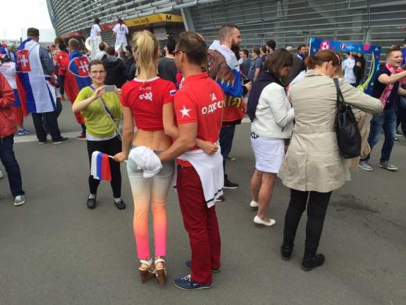 «Словаки, русские — праздник и никаких британцев» (ФОТО) | Русская весна