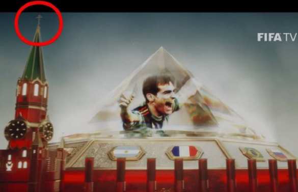 FIFA «сняла» с Кремля красные звёзды (ФОТО, ВИДЕО) | Русская весна