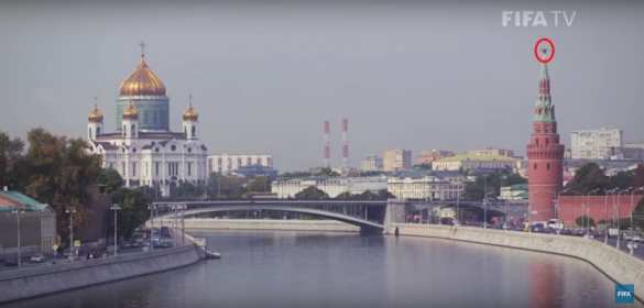 FIFA «сняла» с Кремля красные звёзды (ФОТО, ВИДЕО) | Русская весна