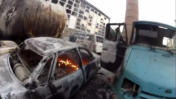 Страшная бомбёжка «Лимузина» — мощный удар по Славянску (ФОТО, ВИДЕО) | Русская весна