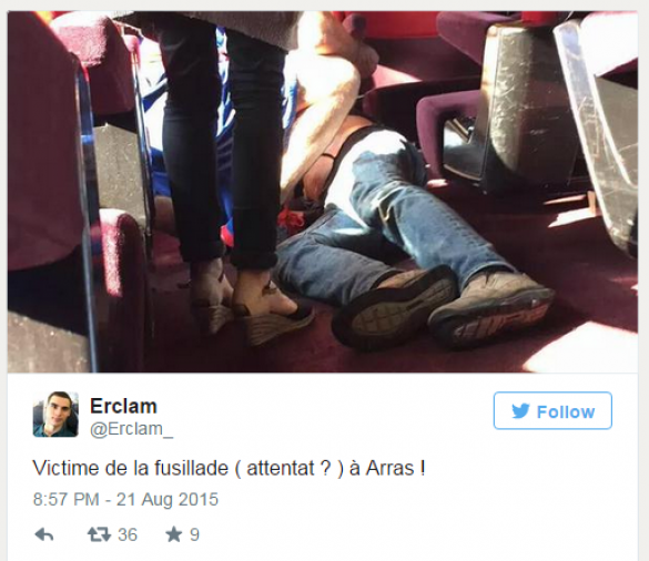 Марокканец открыл огонь из автомата по пассажирам поезда во Франции | Русская весна