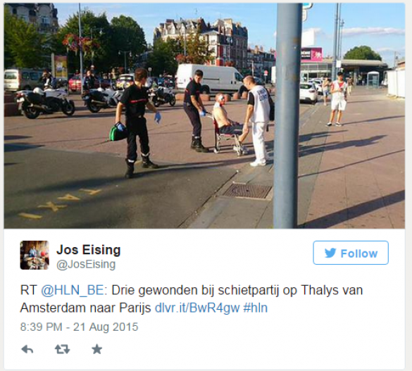 Марокканец открыл огонь из автомата по пассажирам поезда во Франции | Русская весна