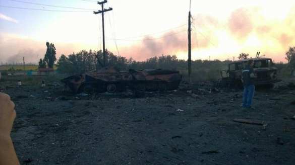 Шахтерск, утро, бои продолжаются — армия ДНР выбивает окопавшегося врага | Русская весна