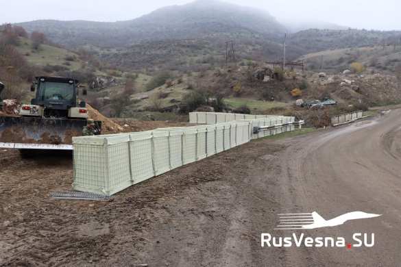 Сложные условия в горах Карабаха: небольшие русские крепости возводятся одна за другой (+ФОТО) | Русская весна