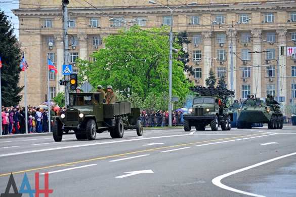 Генеральная репетиция Парада Победы в Донецке (ФОТОРЕПОРТАЖ) | Русская весна