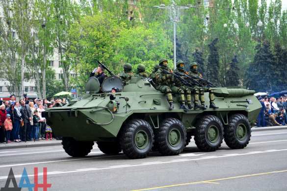 Генеральная репетиция Парада Победы в Донецке (ФОТОРЕПОРТАЖ) | Русская весна