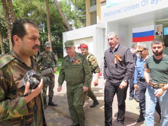 «Спасибо русским друзьям!» — Сирия посвящает акцию «Ленточка Победы» 9 Мая и совместной борьбе с армией России (ФОТО, ВИДЕО) | Русская весна