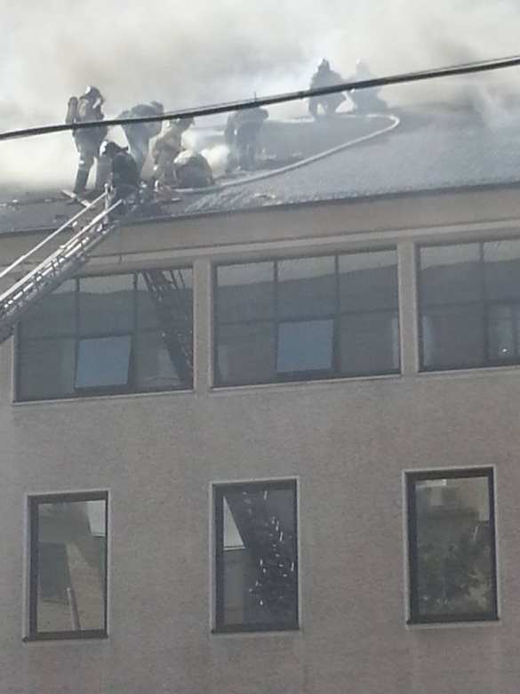 В центре Донецка крупный пожар (ФОТО, ВИДЕО) | Русская весна