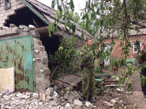 ВАЖНО: киевские каратели обстреляли Горловку из «Градов» (ФОТО) | Русская весна