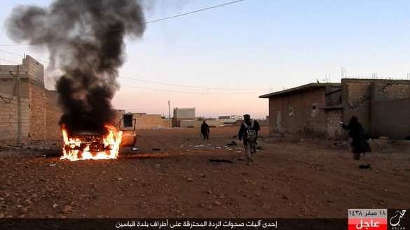 Террористы ИГИЛ подбили 3 американских танка, БТР и бульдозер ВС Турции в Алеппо (ФОТО, ВИДЕО) | Русская весна