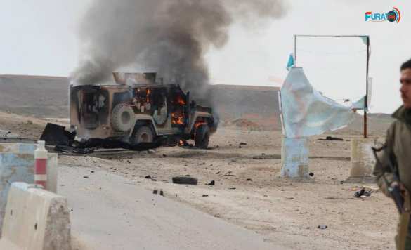 Горящая бронетехника: в Сирии смертник ИГИЛ подорвал американо-курдскую колонну — подробности (ФОТО, ВИДЕО) | Русская весна