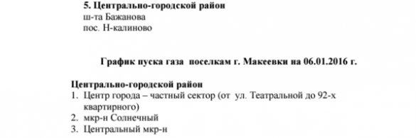 «Донбассгаз» направил дополнительно 160 специалистов для восстановления газоснабжения Макеевки (ГРАФИК) | Русская весна