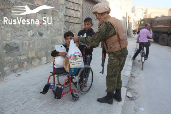 Сирия: чеченцы помогают Армии России спасать сирийцев (ФОТО) | Русская весна