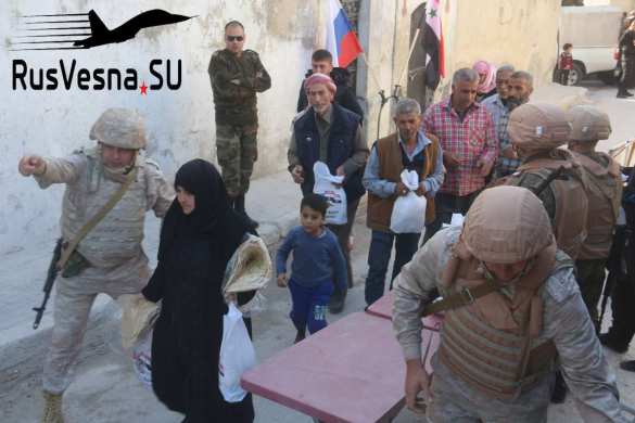 Сирия: чеченцы помогают Армии России спасать сирийцев (ФОТО) | Русская весна