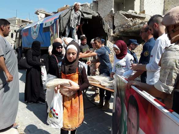 От Алеппо до Дейр Зора: Один день глазами российских военных в Сирии (ФОТО) | Русская весна