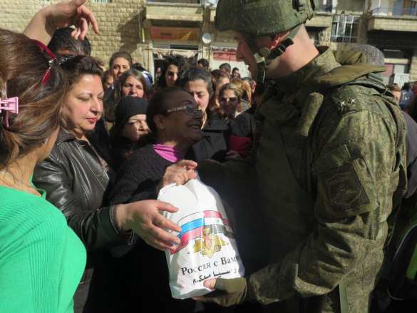 Древний город Сирии: Российские военные и люди, говорящие на языке Христа (+ФОТО) | Русская весна