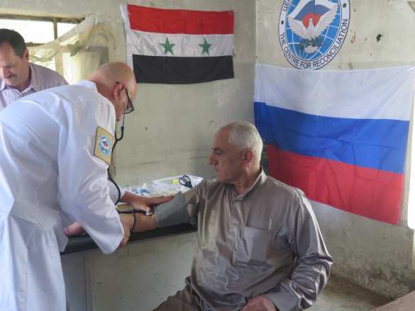 Впервые: Российские военные прибыли на подконтрольную боевикам территорию в Каламуне — репортаж РВ (ФОТО) | Русская весна