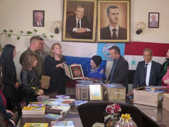 Дамаск: российские военные, сирийские студентки и русская литература — репортаж РВ (ФОТО) | Русская весна