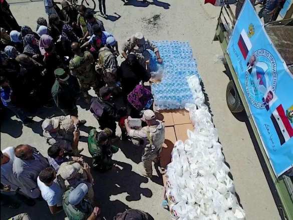 Сирия: российские военные в освобождённом от боевиков районе у границы с Израилем (ФОТО) | Русская весна