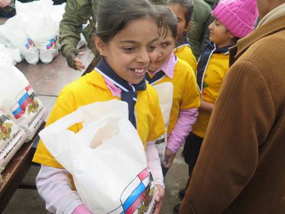 «Спасибо Россия!» Миссия российских военных на юге Сирии (ФОТО) | Русская весна