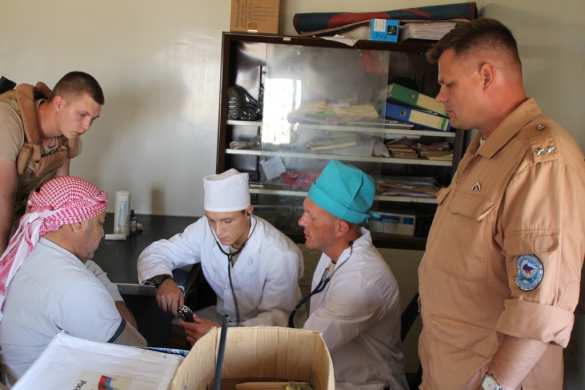 Гуманитарная операция ВС России в Хомсе — репортаж «Русской Весны» (ФОТО) | Русская весна