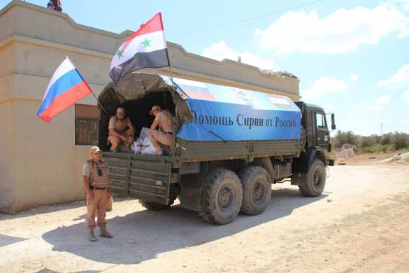 Гуманитарная операция ВС России в Хомсе — репортаж «Русской Весны» (ФОТО) | Русская весна