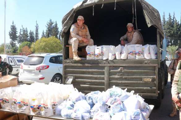 Важная миссия российских военных в Сирии: Конвой Минобороны прибыл в г. Хальдия (ФОТО) | Русская весна