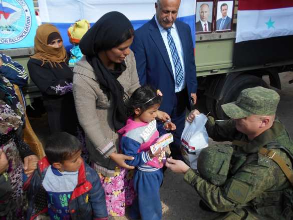 Сирия: Конвой минобороны, бойцы военной полиции и детские улыбки — репортаж РВ (ФОТО) | Русская весна