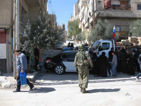 «Вежливые люди» под Дамаском: новая гуманитарная миссия российского спецназа, — эксклюзив «Русской Весны» (ФОТО) | Русская весна