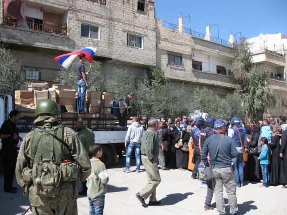 «Вежливые люди» под Дамаском: новая гуманитарная миссия российского спецназа, — эксклюзив «Русской Весны» (ФОТО) | Русская весна