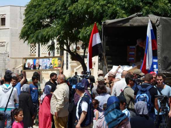 Гуманитарная операция российских военных в Латакии — эксклюзив «Русской Весны» (ФОТО) | Русская весна