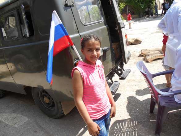 Гуманитарная операция российских военных в Латакии — эксклюзив «Русской Весны» (ФОТО) | Русская весна