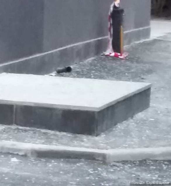 В Харькове обстреляли здание из гранатомета (ФОТО) | Русская весна