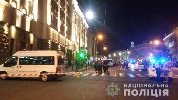 Ночной налёт на мэрию Харькова: охранник ранен, патрульный убит (ФОТО, ВИДЕО) | Русская весна