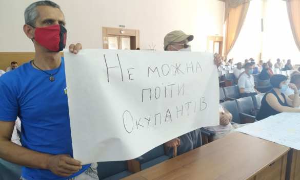 «Нельзя поить оккупантов!» — Херсон обратился с призывом к Зеленскому (ФОТО) | Русская весна