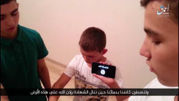 Появились кадры присяги ИГИЛ детей, устроивших теракты в Чечне (ФОТО) | Русская весна