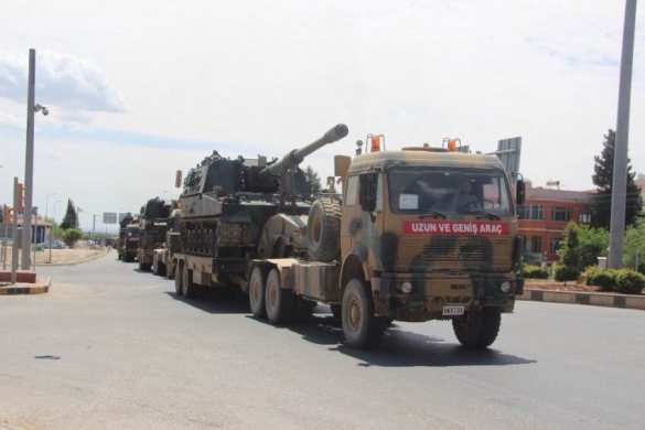 Турецкий спецназ и колонны бронетехники прибыли на север Алеппо, чтобы изгнать проамериканские силы SDF (+ВИДЕО, ФОТО) | Русская весна