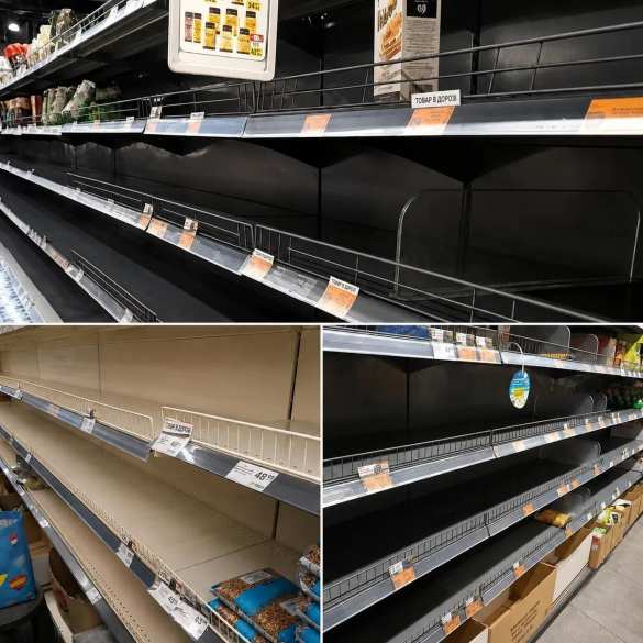В Чернигове покупатели показали пустые полки магазинов «АТБ» (ФОТО) | Русская весна