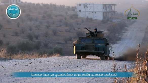 Наступление исламистов в Хаме: охота на танки и артиллерийские удары (ВИДЕО, ФОТО) | Русская весна