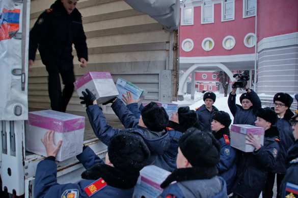 Московские кадеты помогают донецким (ФОТО, ВИДЕО) | Русская весна