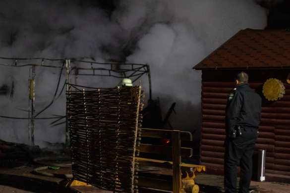 Взрыв и пожар произошли в киевском кафе (ФОТО, ВИДЕО) | Русская весна