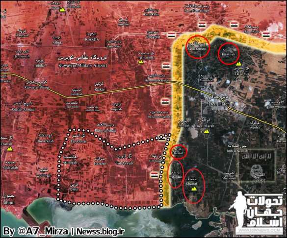 ВКС России громят ИГИЛ, а «Тигры» прорываются к крепости банд в Алеппо (КАРТА) | Русская весна