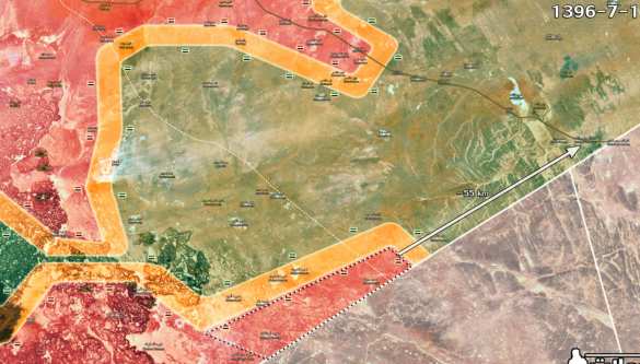 Боевики США бегут: Подготовленные Россией части САА всё ближе к американской базе Ат-Танф (КАРТА) | Русская весна