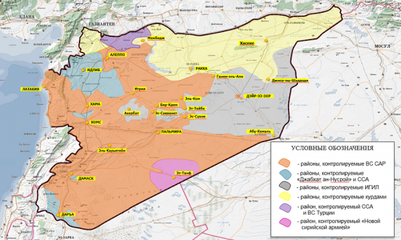 Сирийское проклятье: Страны-спонсоры войны в САР испытывают большие трудности (КАРТА) | Русская весна