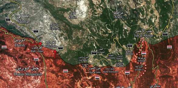 Сирия: тяжелые бои идут за Джуб аль-Ахмар (ВИДЕО, карта) | Русская весна