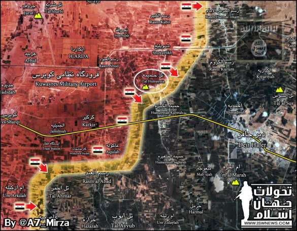Кадры боев: Русские Су-25 и «Тигры» громят ИГИЛ на востоке Алеппо, взята важная высота (+ВИДЕО, ФОТО, КАРТА) | Русская весна