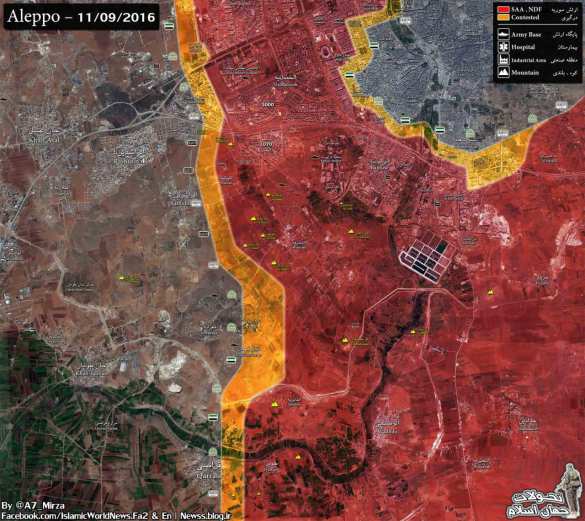 Мощным ударом Армия Сирии и ВКС России освобождают ключевые районы в Алеппо (ВИДЕО, КАРТА) | Русская весна
