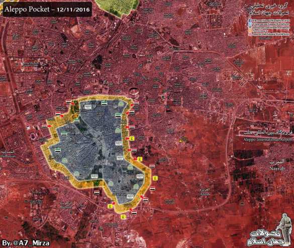 СРОЧНО: Алеппо возьмут за 48 часов, «Тигры» освобождают еще несколько районов (+ВИДЕО, КАРТА) | Русская весна